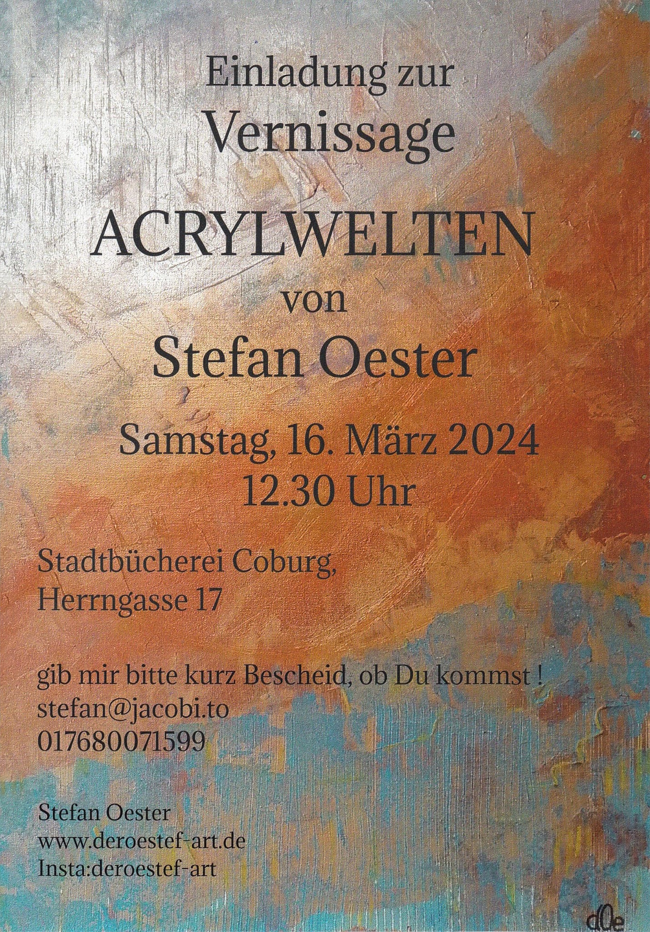 Ausstellung "Acrylwelten"